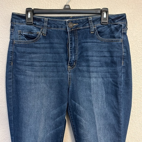 Juniors flare jeans size 13, 32” inseam from Kohls. - Picture 2 of 8